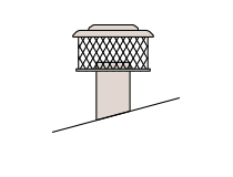 Chimney Pipe Mount Chimney Pipe Mount